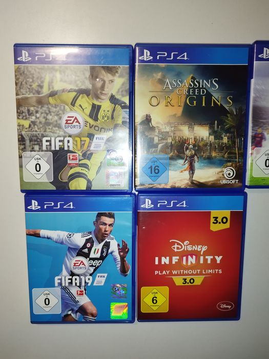 Gry PS4 FIFA 16, 17, 19