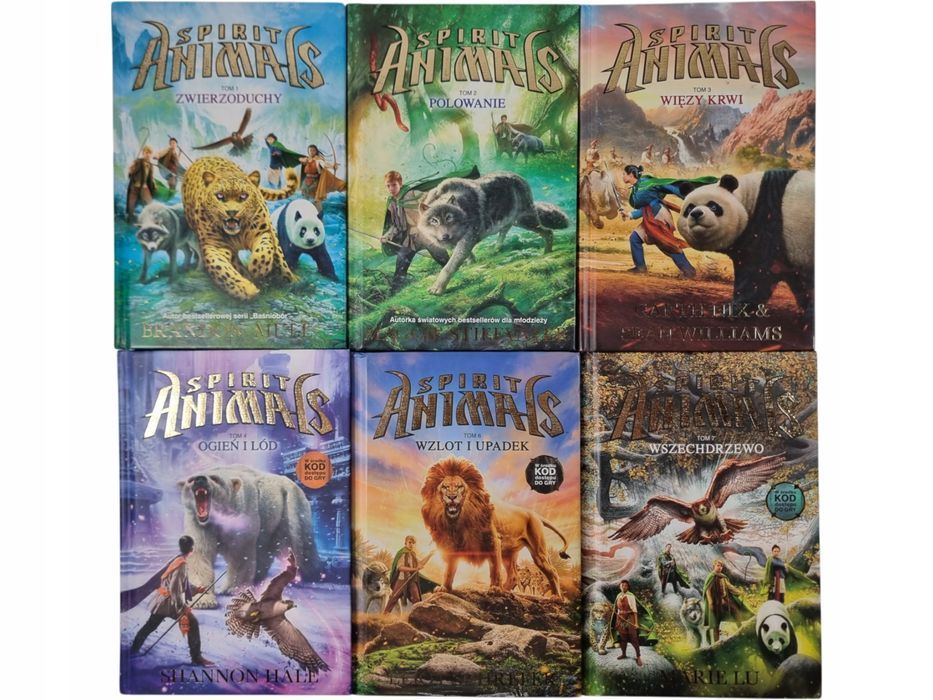 Spirit Animals 1-7 / bez tomu 5 / Zwierzoduchy / Mull