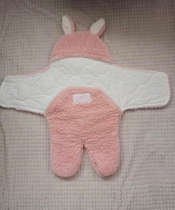 Плюшевий конверт, спальний мішок для немовлят з роздільним ніжками