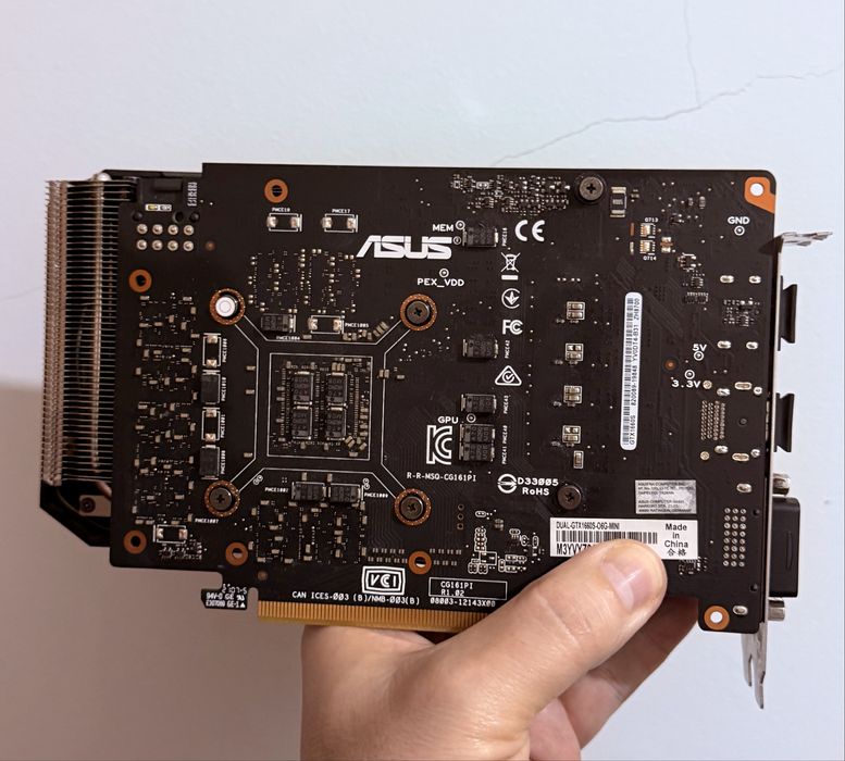 Placa grafica Asus GTX 1660 Super 6BG OC Dual