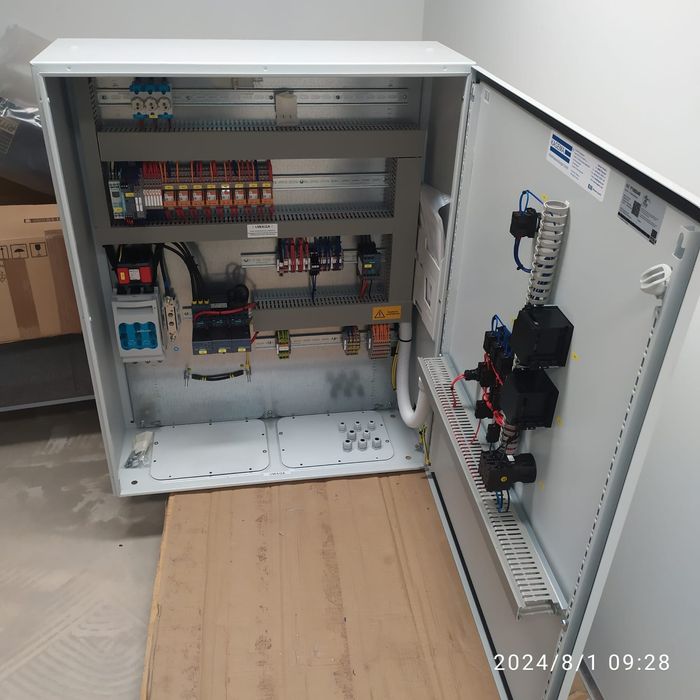 Pompa wody 18.5kW + nowa szafa sterująca