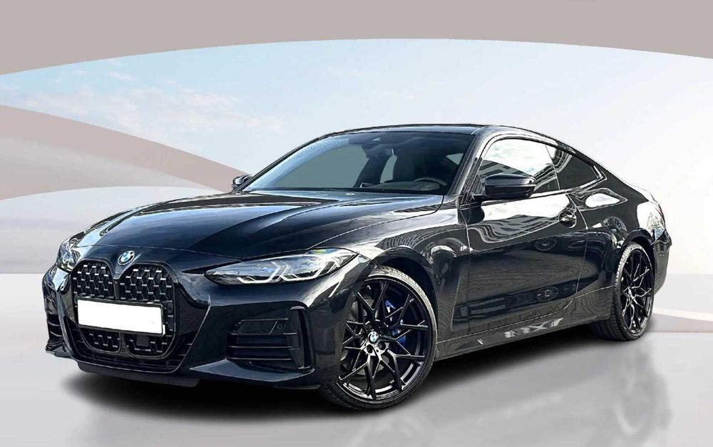 BMW M440i xDrive Coupe, salon PL, ASO, Gwarancja, Pakiet Serwisowy, 56 tys km!