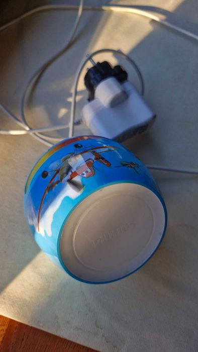Lampka wielokolorowa Philips dla dziecka Samoloty