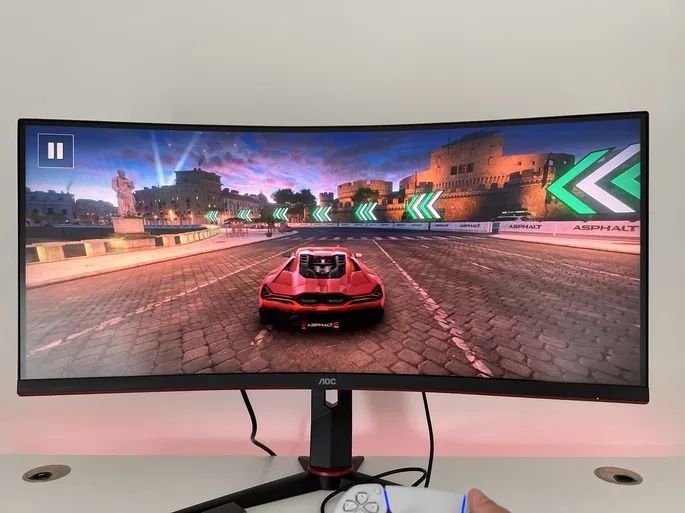 AOC CU34G2XP – 34 Ultrawide Gaming Monitor | 165Hz | 1ms | Impecável