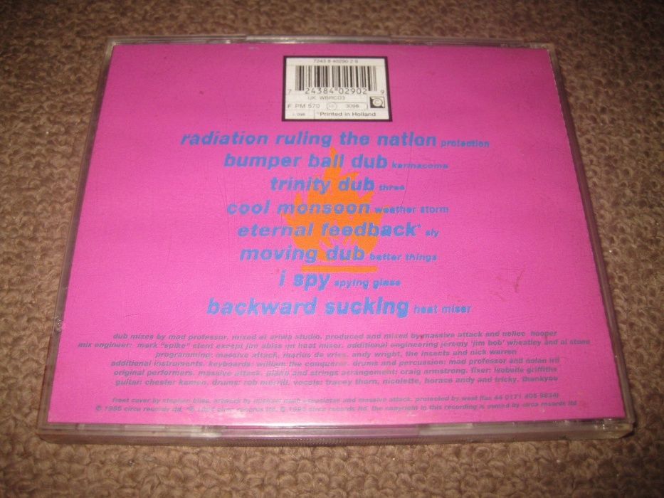 CD dos Massive Attack "No Protection" Portes Grátis