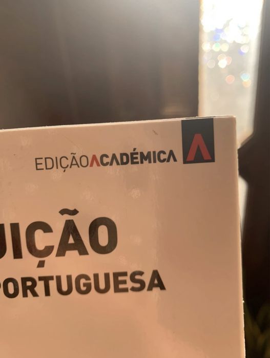 Constituição Da República Portuguesa- Edição Académica