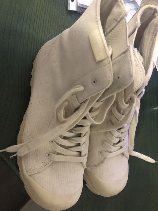 Bota ecoalf marfim tecido nylon