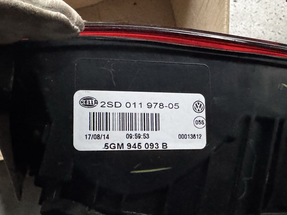 Гольф 7 golf 7 фонарі задні