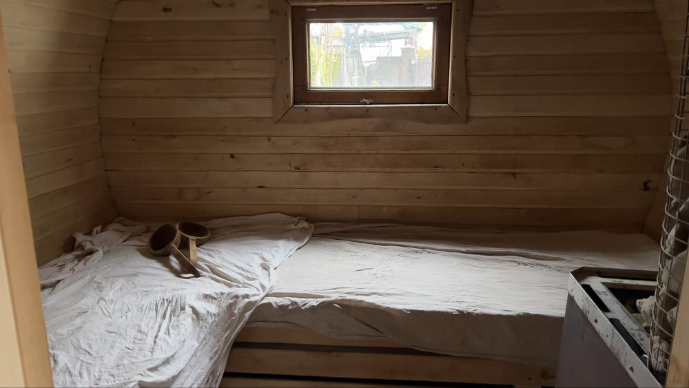 Здаэється баня на дровах