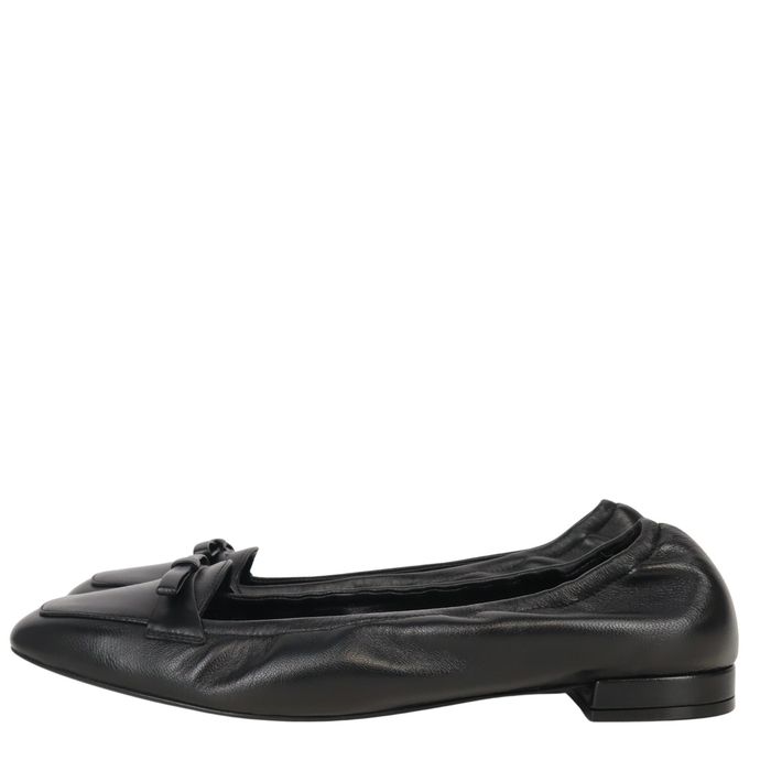 Stuart Weitzman Buty damskie Loafers rozmiar 40 Czarne skórzane półbuty Mokasyny SCH4594