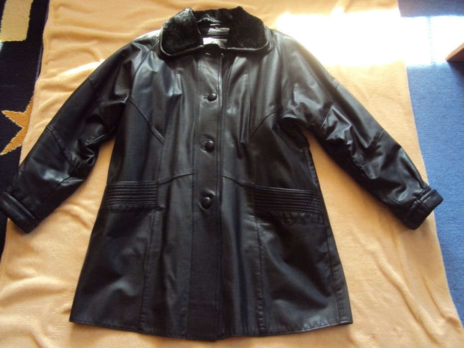 Kurtka skórzana damska L