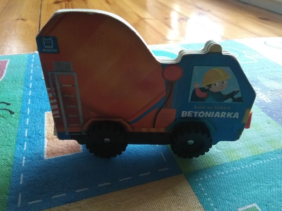 Książka pt. Betoniarka Świat na kółkach Anna Podgórska Aksjomat
