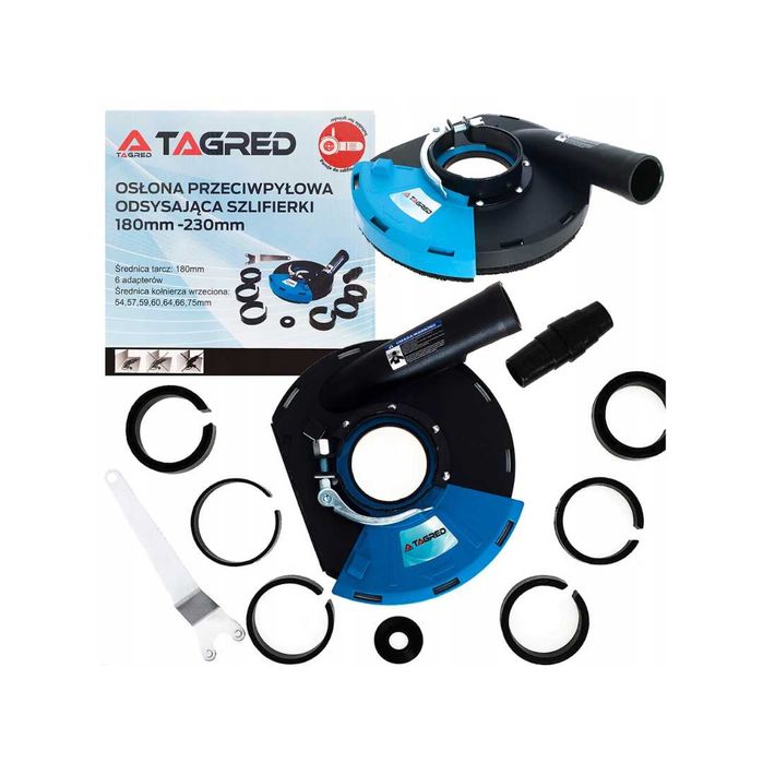 Osłona Przeciwpyłowa Odsysająca Z Wieńcem Do Szlifierki, Szlifierek 18