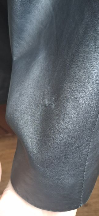 Шкіряний плащ Hugo Boss
