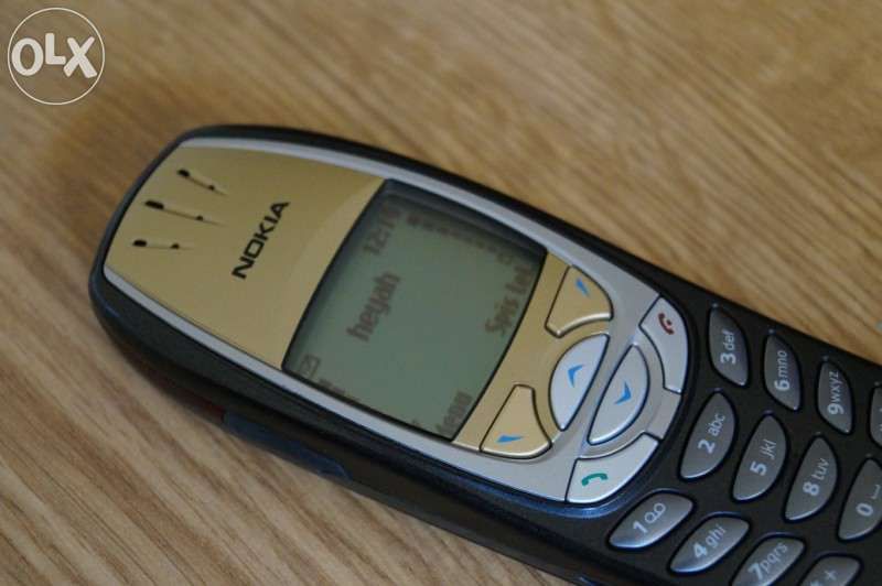 Nokia 6310i ruda brązowa