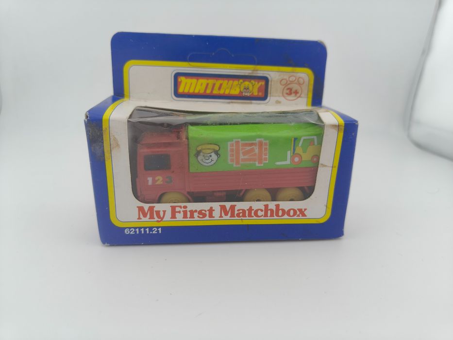 My First Matchbox Volvo Contrainer Truck Special Box