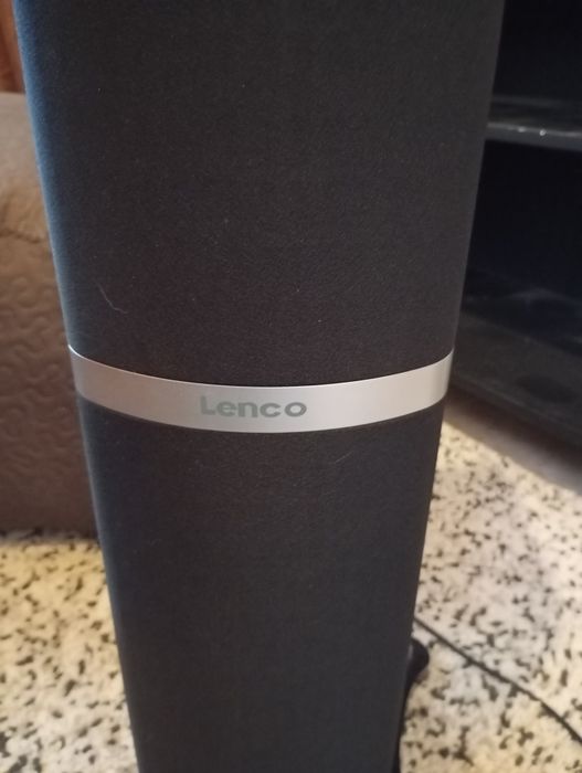 Coluna Torre Lenco iPod Tower 1 (60W) – Como Nova / Entrada AUX