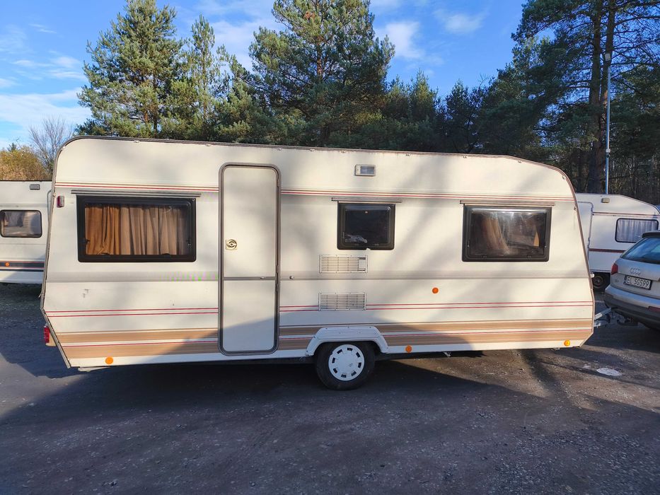 PRZYCZEPA Kempingowa DETHLEFFS 5 met zapraszamy ŁÓDZ 20 SZT