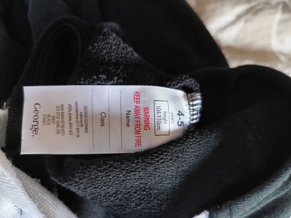 Ogrodniczki bawełniane unisex, r. 104