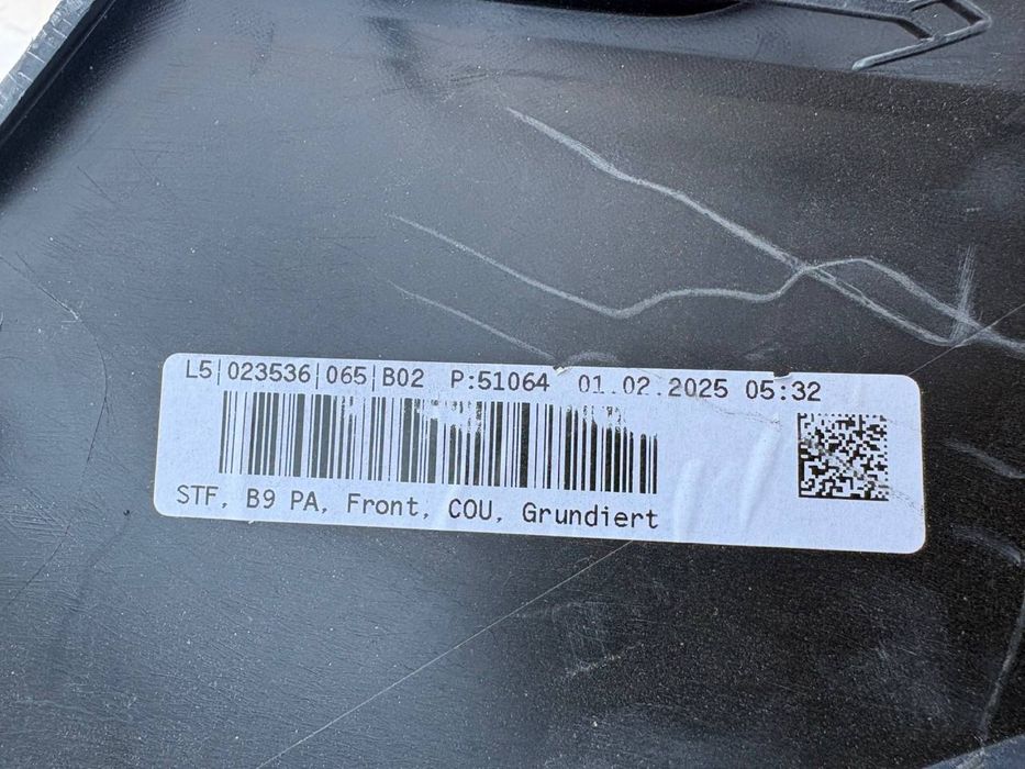 Бампер audi A5 передній B9 8W 2020