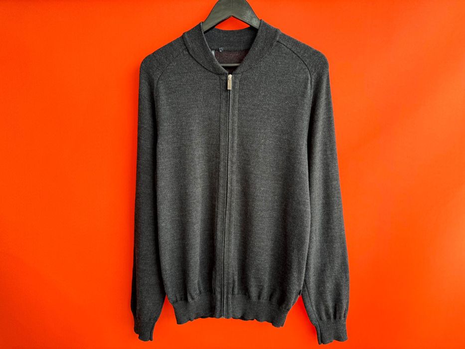 Maerz Wool вовняний світер светр кофта реглан бомбер розмір M L