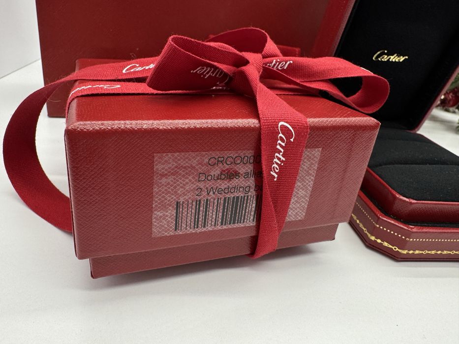 Оригінальний комплект під обручки Cartier Картьє.Новий.