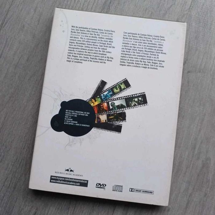 DVD CD Lusofonia, a (R)evolução Red Bull Academy