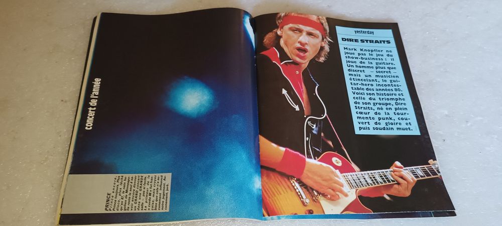 Antiga revista musical Rock & Folk N°259 Janvier 1989 Prince