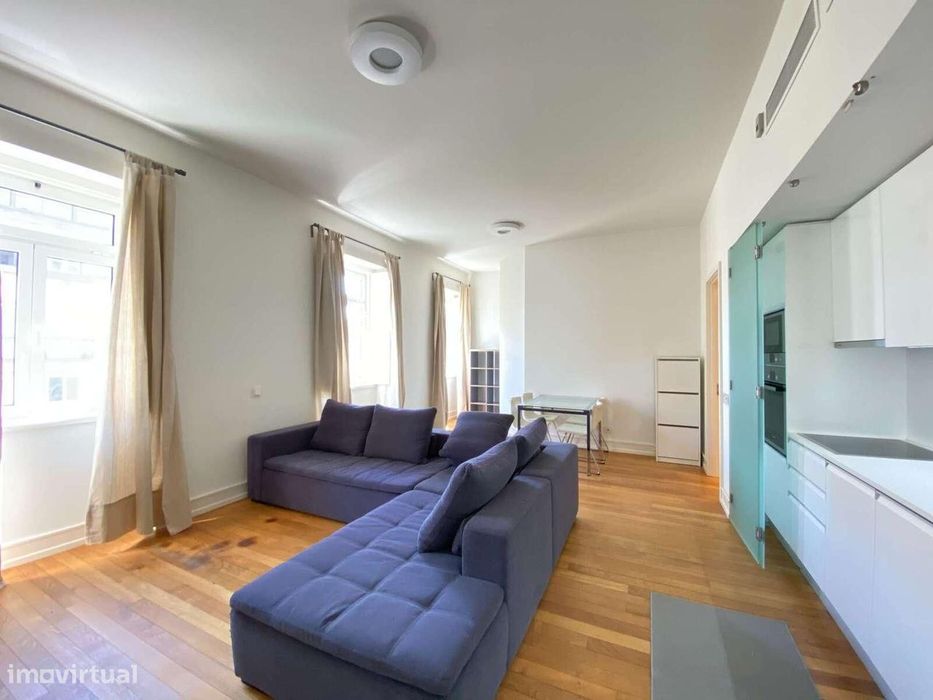 Apartamento T1 com vista, Avenida da Liberdade, Lisboa