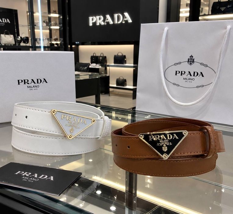 Ремінь Prada,для чоловіків і жінок 125 см