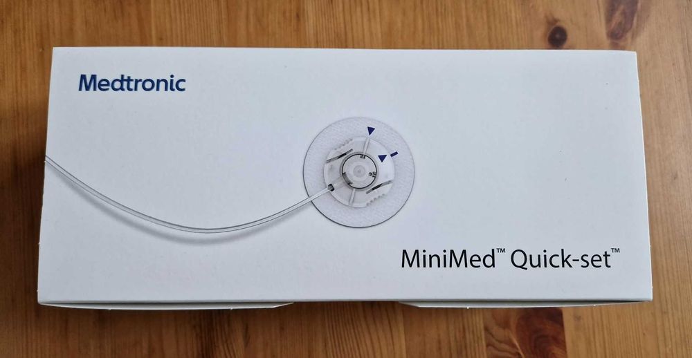 MiniMed Quick-Set, zestaw infuzyjny, 6 mm/60 cm, 10 szt.(1 paczka Nowa)