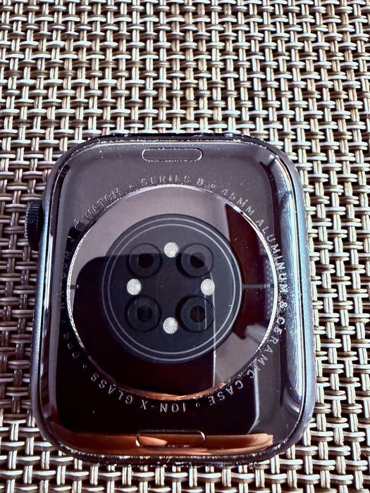 Apple Watch Series 8 45mm – Totalmente Funcional c/ Extras Originais