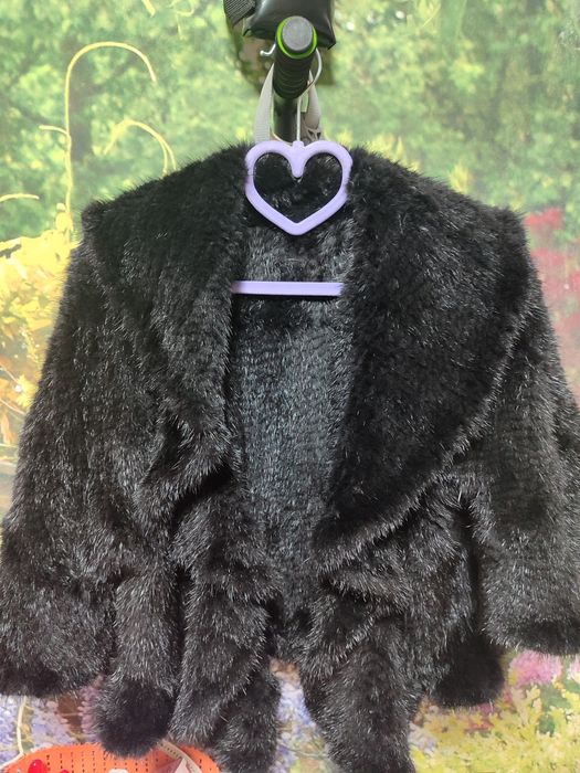 Болеро вязоное. Норка.