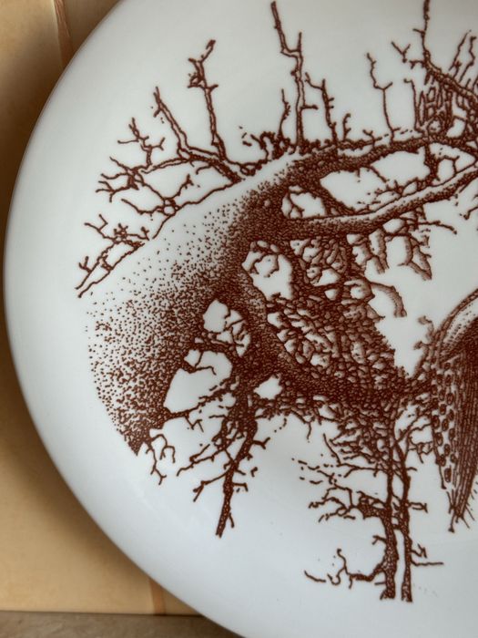 Talerz ozdobny z porcelany Wawel