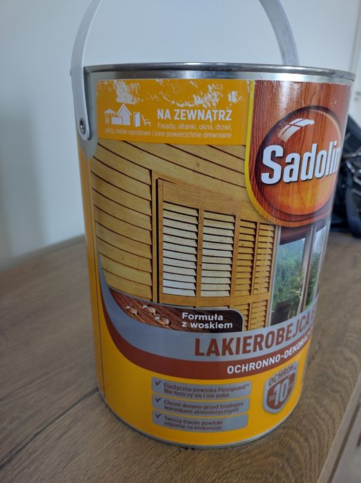 Lakierobejca. Popielaty. 5 l.