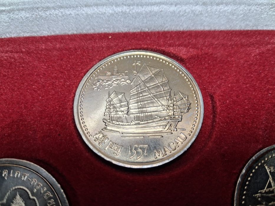 Moedas comemorativas escudos VII série descobrimentos