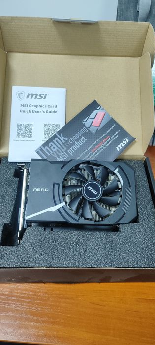 Відеокарта Geforce GTX 1650 D6 AERO ITX OCV1
