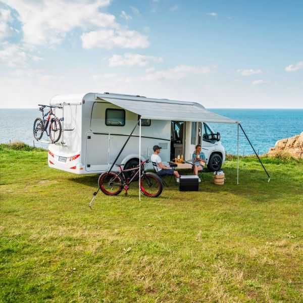 Маркиза F45 Polar White,тент серый, 398 см