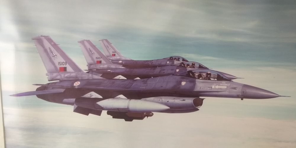 Quadro F16 Força Aérea Portuguesa