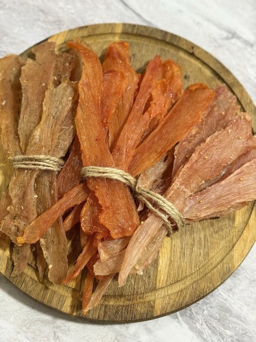 Джерки/М'ясні снеки/Чіпси м'ясні курині