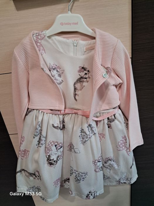 Новое брендовое платье baby rose на 1 - 2 года. Новое.