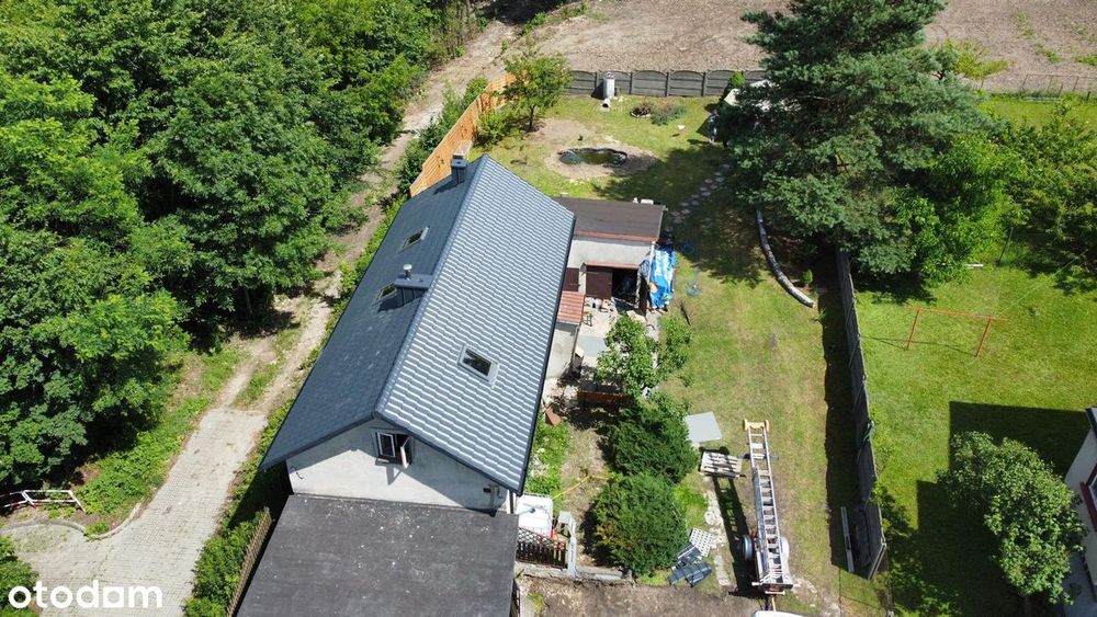 Dom z garażem i podjazdem  działka 925²