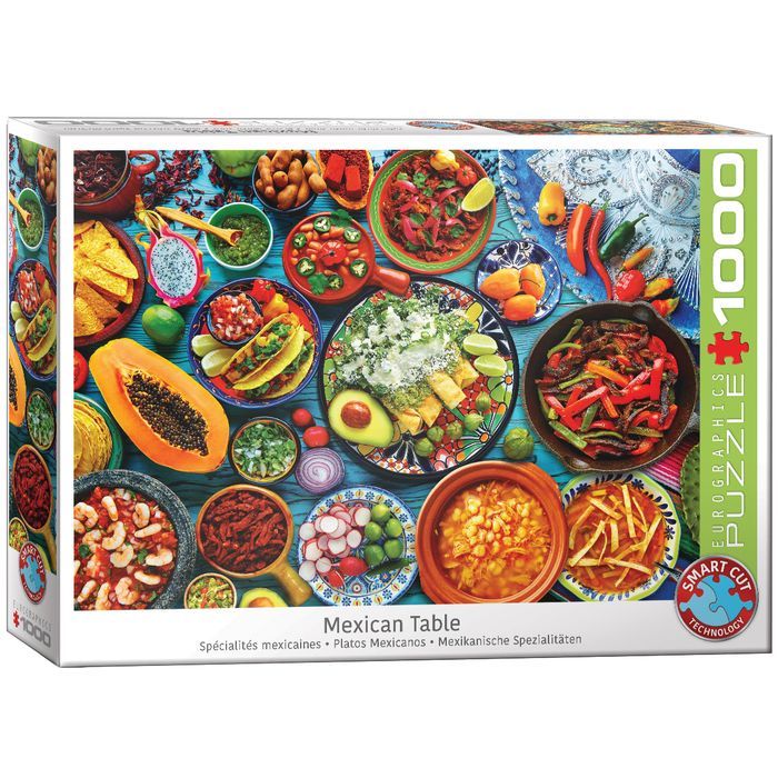 Puzzle 1000 Mexican Table 6000-5616 Eurographics Nowa Nieużywana