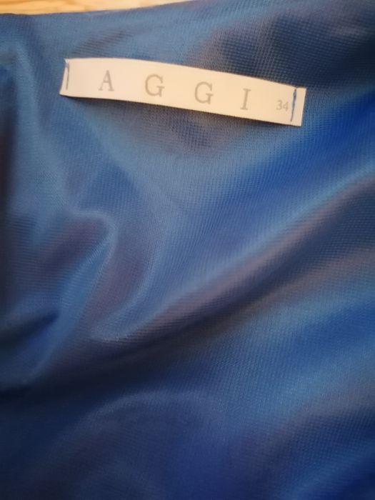 Sukienka w kolorze chabrowym rozm. 34 AGGI