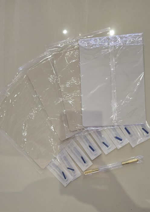 Zestaw do nauki techniki microbladingu brwi microblading skórki