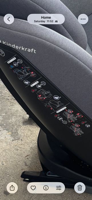 Cadeira Auto Isofix 360°- 0 aos 36 Kilo.