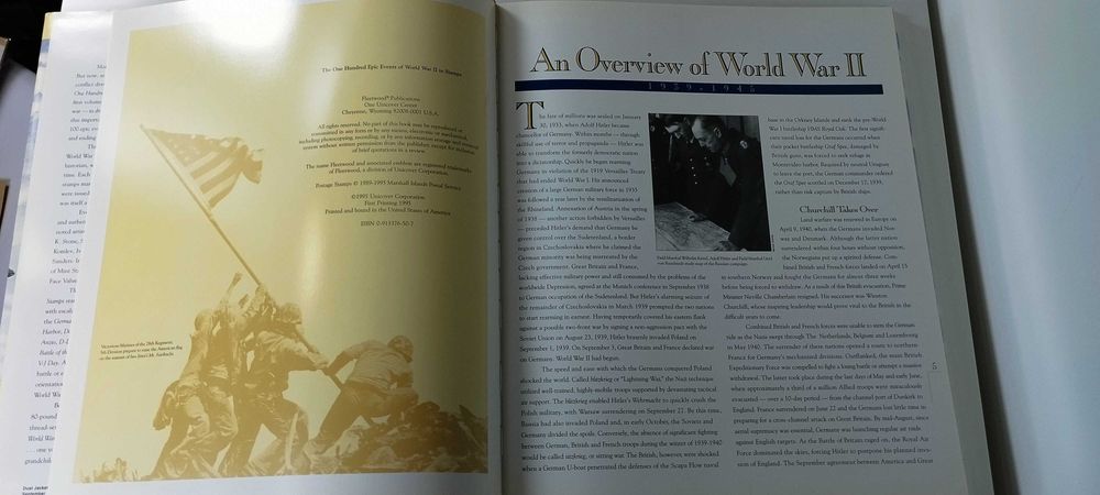 The One Hundred Epic Events of World War II in Stamps