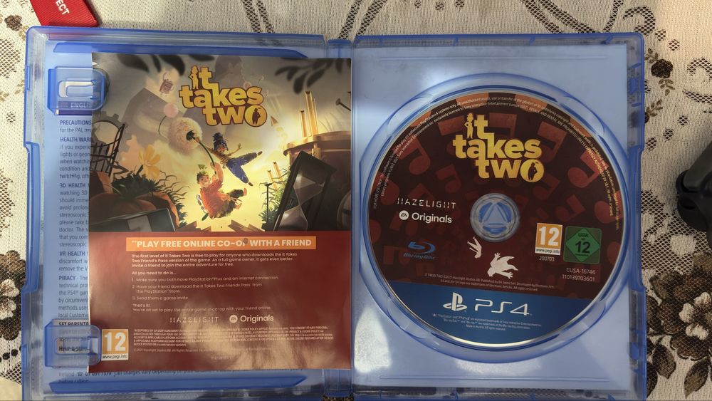 It takes two игра ps4