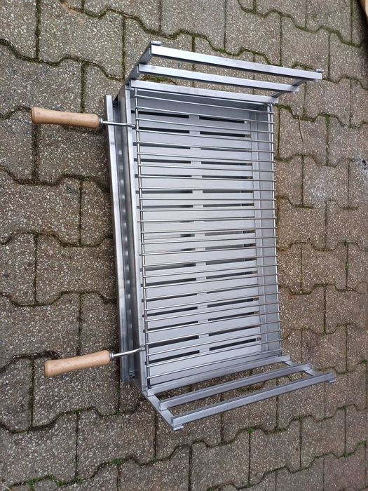 Grelhador inox 60x40 ou 58x40, 68x40,70x40 e 80x40 para churrasqueira