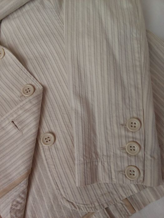 Вінтажний бежевий піджак